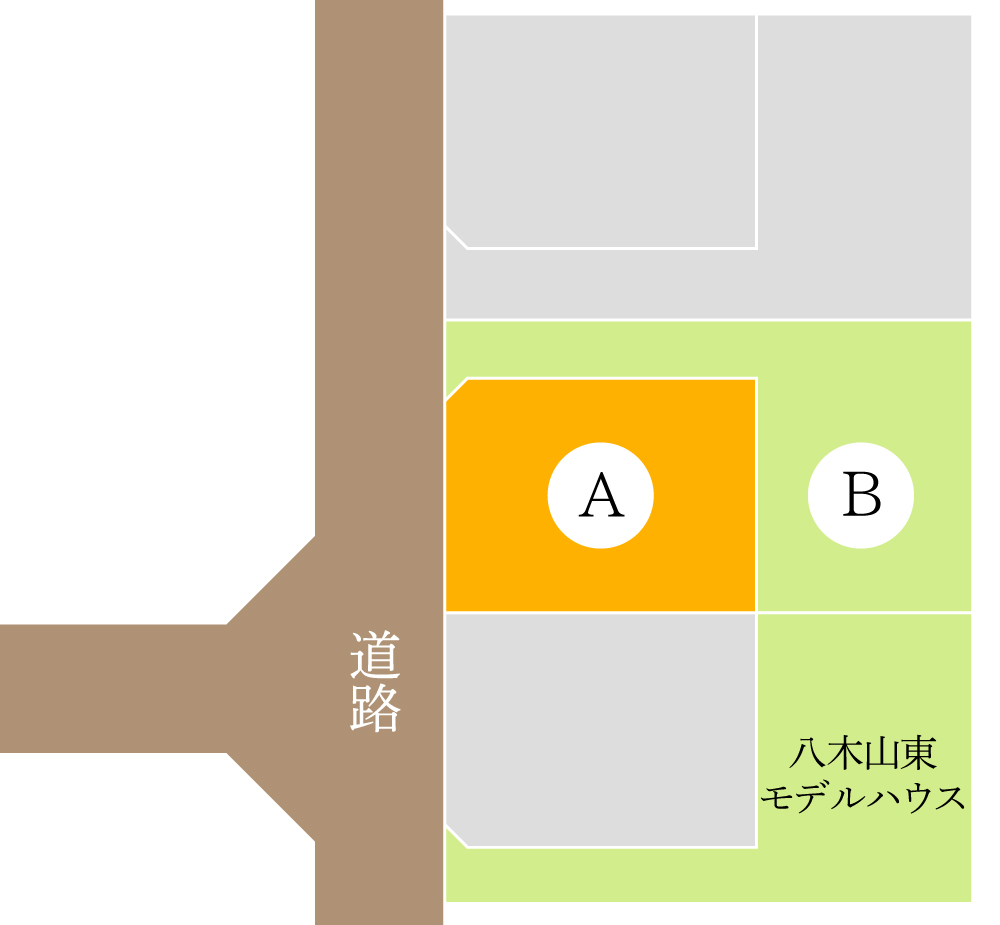 【完売】仙台市太白区八木山東 / 区画A